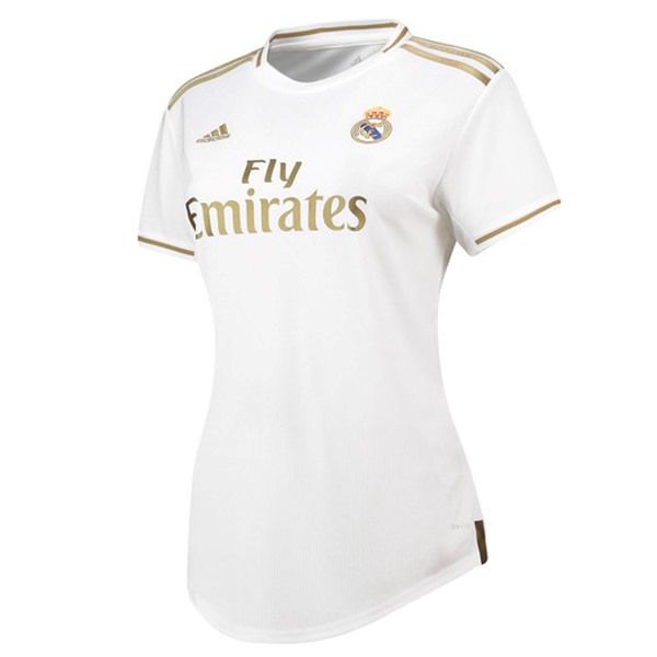 Camiseta Real Madrid 1ª Mujer 2019-2020 Blanco